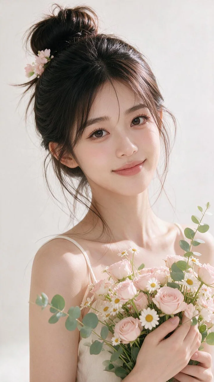 花艺人像